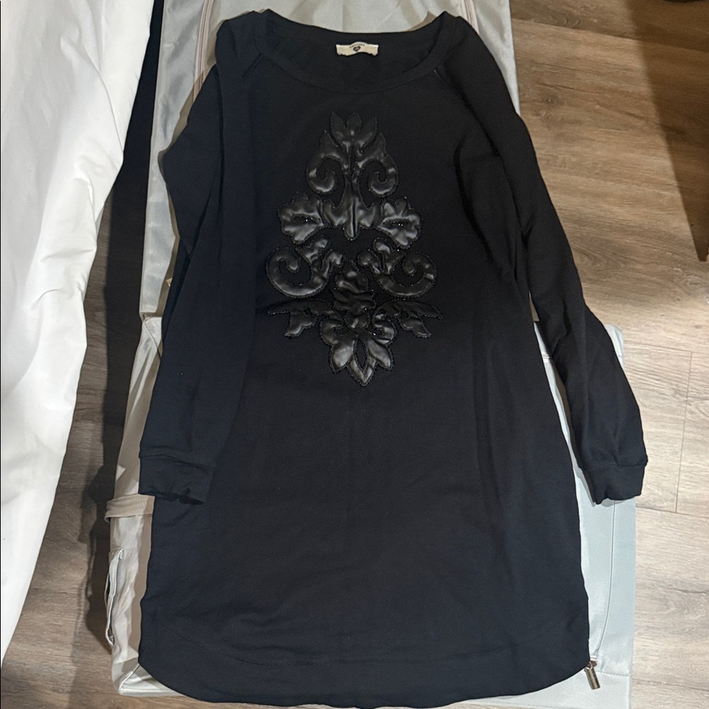 Twin-Set Black Long Sleeve Dress
